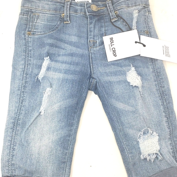 Hudson Jeans Other - NWT HUDSON KIDS Blue roll crop jeans